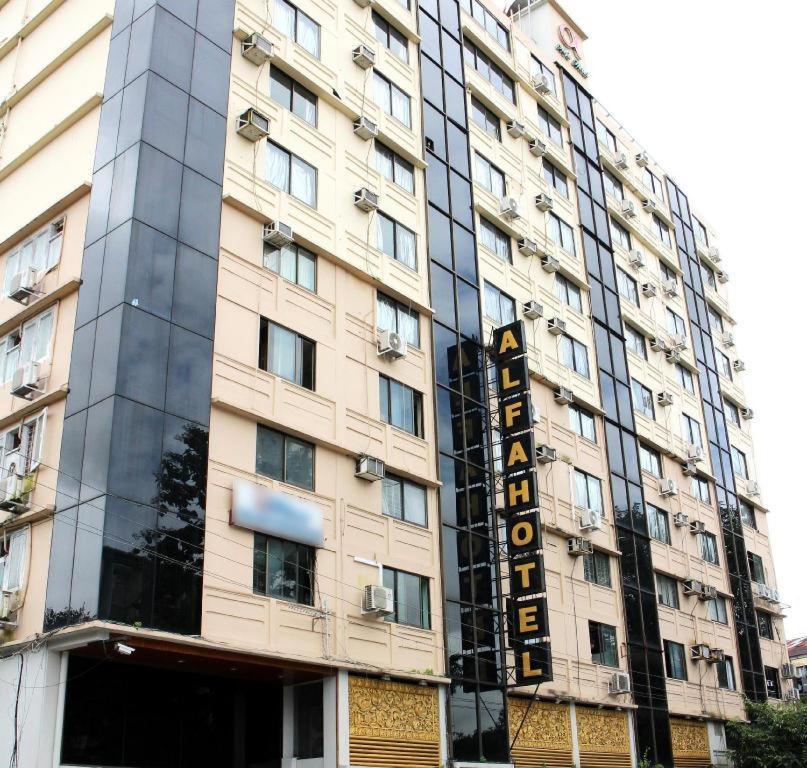 Alfa Hotel Rangún Exteriér fotografie